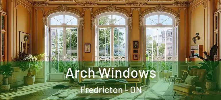  Arch Windows Fredricton - ON