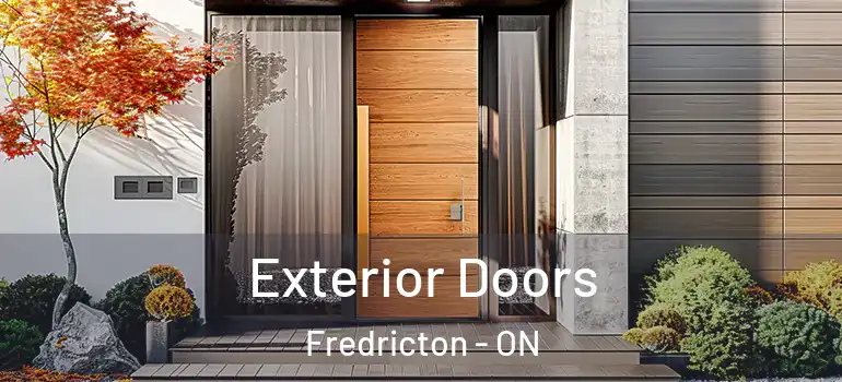  Exterior Doors Fredricton - ON