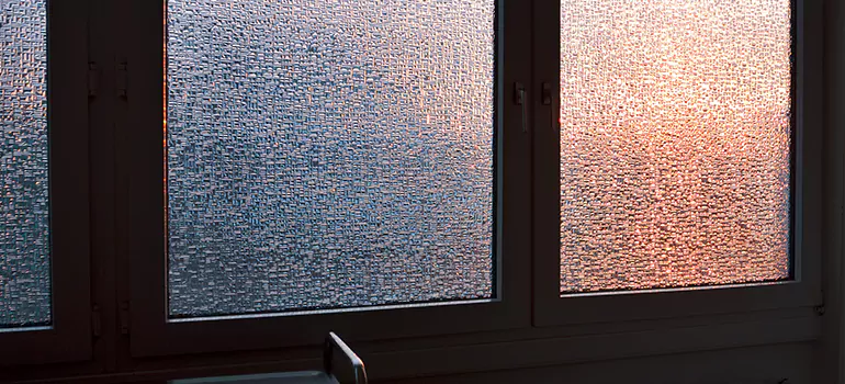 Frosted Glass Window Replacement in Fredricton, ON