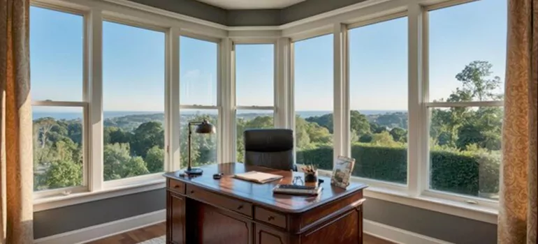 Residential Bow Window Installation in Fredricton, ON