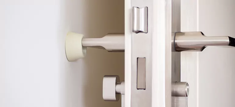 Half Moon Door Stop Installation in Fredricton, ON