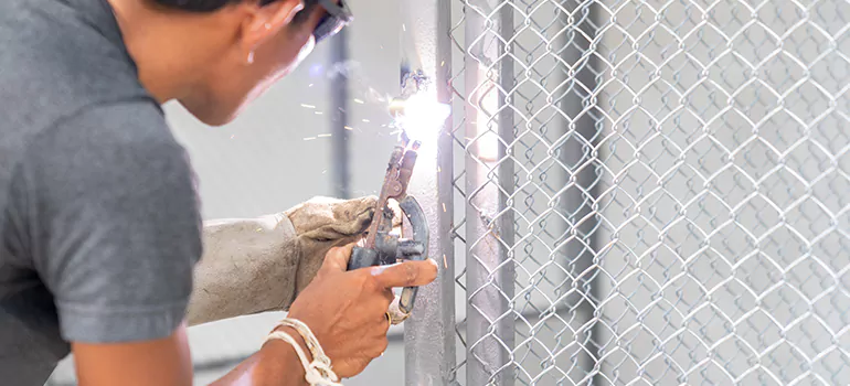 Commercial Mesh Door Repair in Fredricton, ON