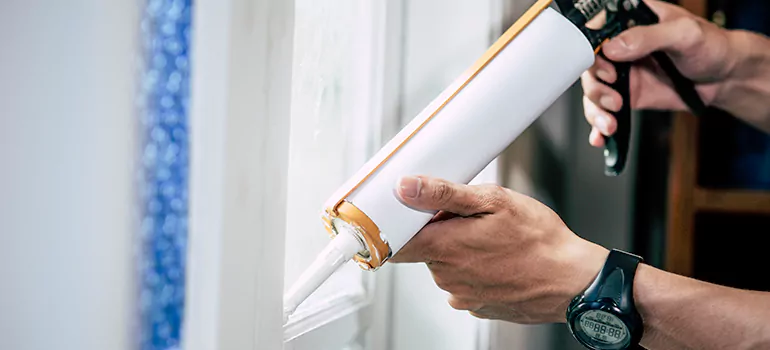Residential Window Caulking in Fredricton, ON