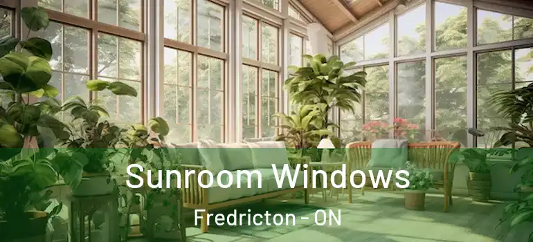  Sunroom Windows Fredricton - ON